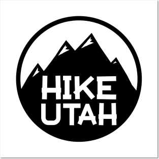 Hike Utah T-Shirt Posters and Art